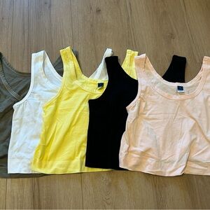 Women's Multi-Color Tank Top Set